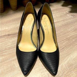 Jessica Simpson Black Heels